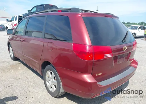 2004 Toyota Sienna Xle from USA, damaged, VIN 5TDZA22C64S061654